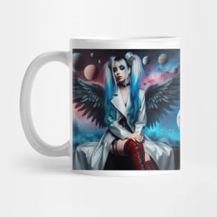 Goth Angel Girl Mug